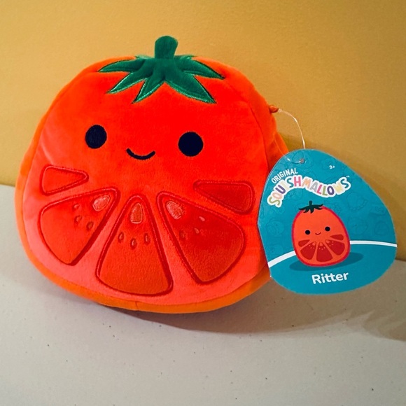 NWT 7" RITTER SQUISHMALLOWS TOMATO - Picture 2 of 5